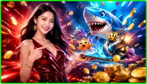 Minh họa game bắn cá H5 trên điện thoại và máy tính, thể hiện tính tương thích đa nền tảng và đồ họa mượt mà.