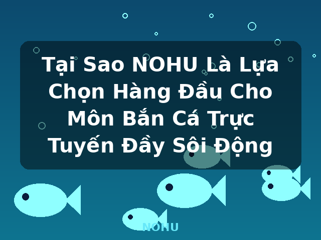 Tại Sao NOHU Là Lựa Chọn Hàng Đầu Cho Môn Bắn Cá Trực Tuyến Đầy Sôi Động - NOHU